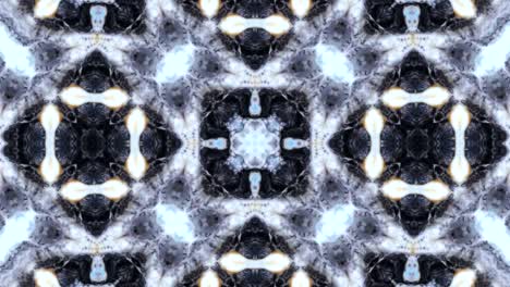 movimiento de fondo de kaleidoscopio abstractamente colorido