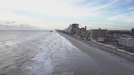 Vista-Aérea-De-La-Playa-De-Daytona-Al-Amanecer-1