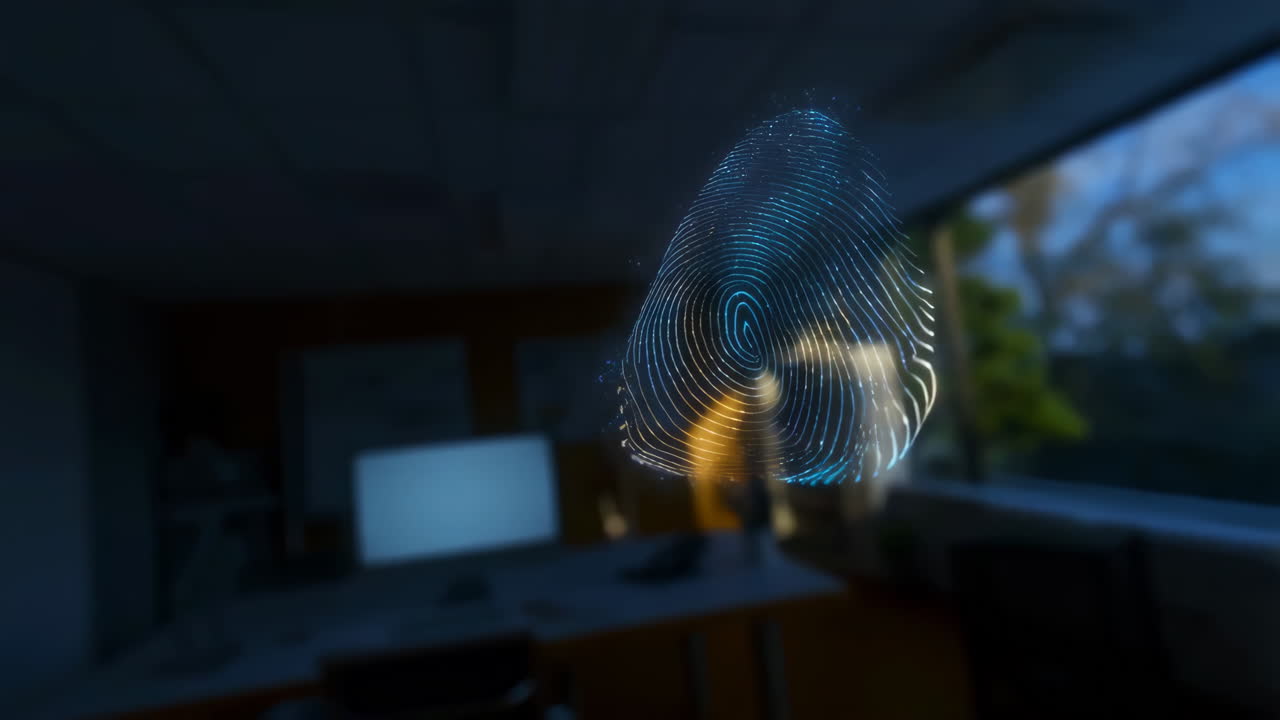 Digital Holographic Fingerprint Scan for Biometric Security