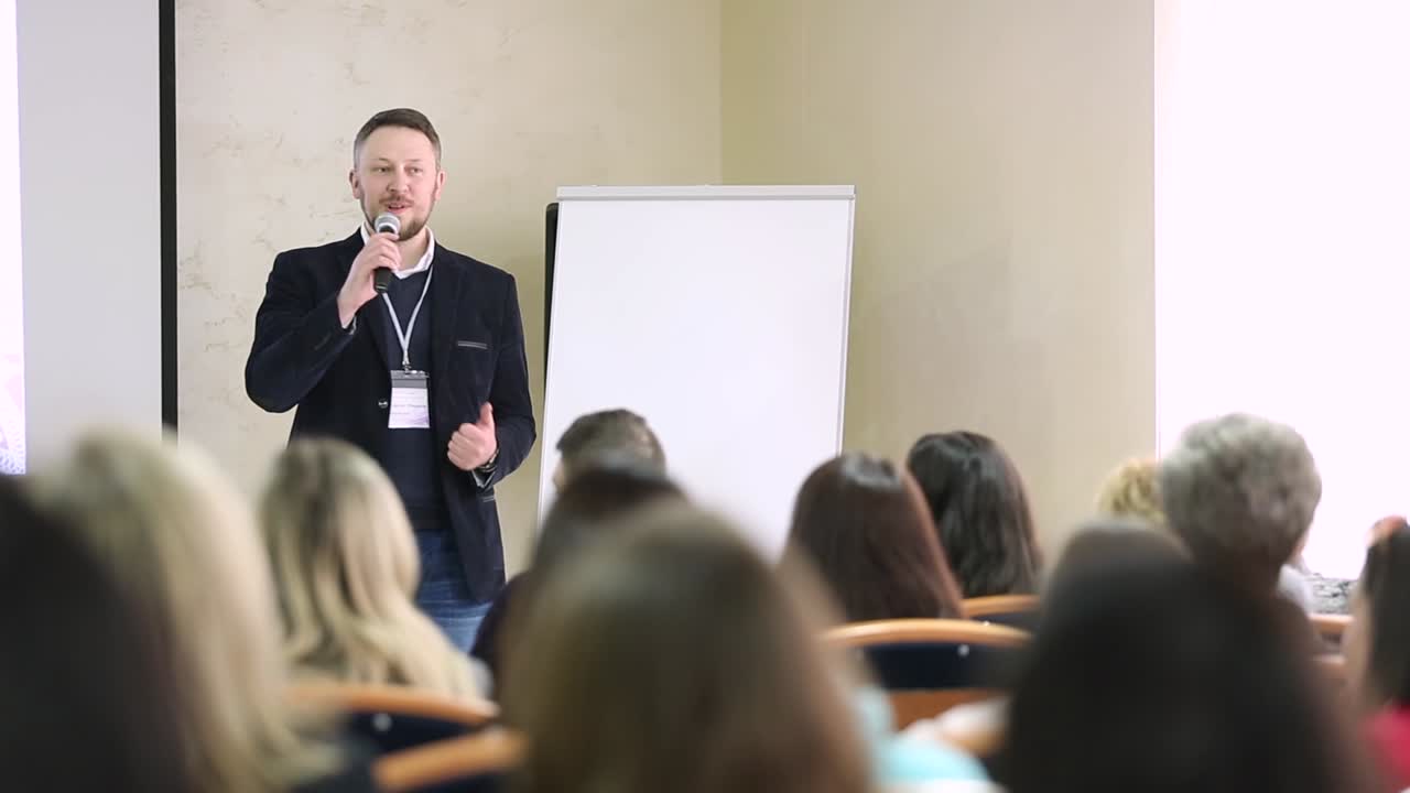 Business Conference and Presentation. Business Conference and Presentation