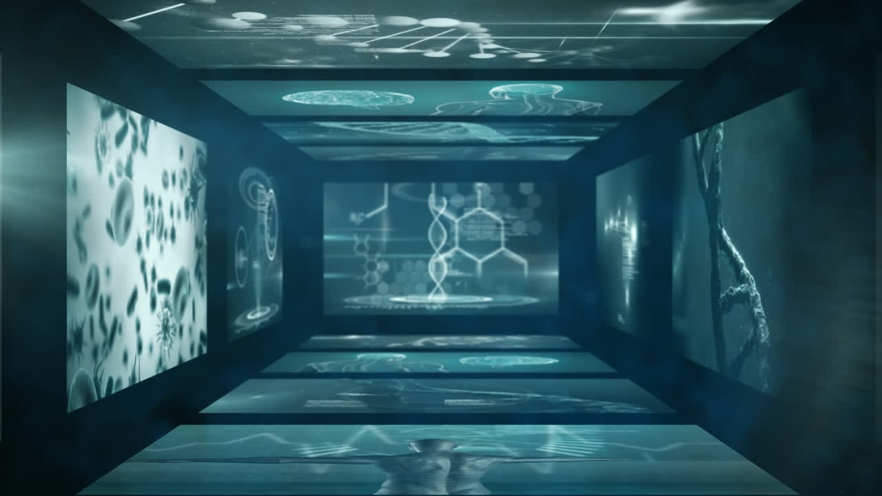 의료 데이터 처리의 디지털로 생성된 비디오