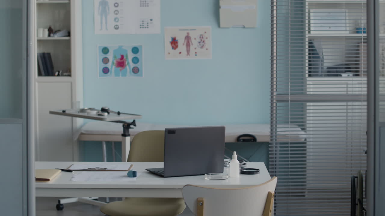 Interior of a doctor's office