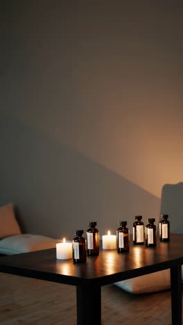 aromatherapy and relaxation scene