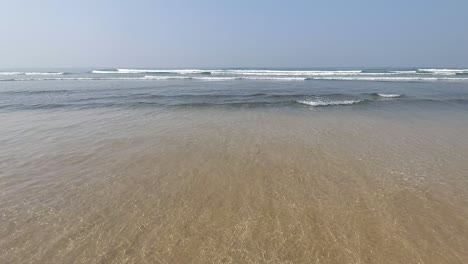 View-of-beach-sea-on-sunlight-in-the-summer