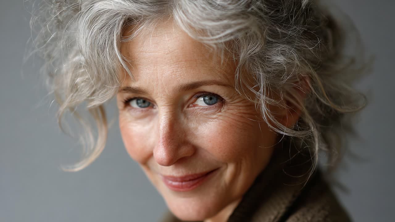 A Captivating Portrait Series: Exploring the Subtle Expressions and Emotions of a Woman with Timeless Beauty in Various Lights and Angles