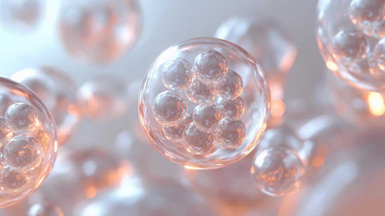 세포의 추상적인 표현