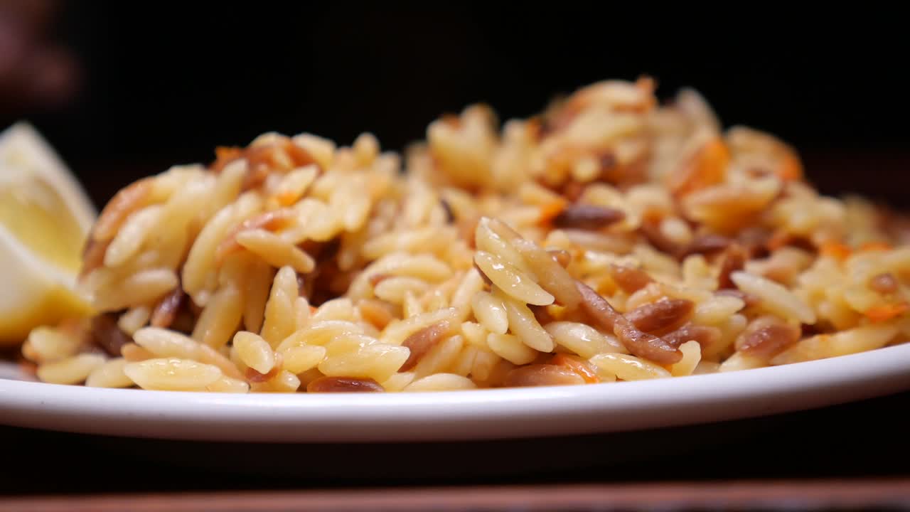 Orzo Rice Dish with Lemon