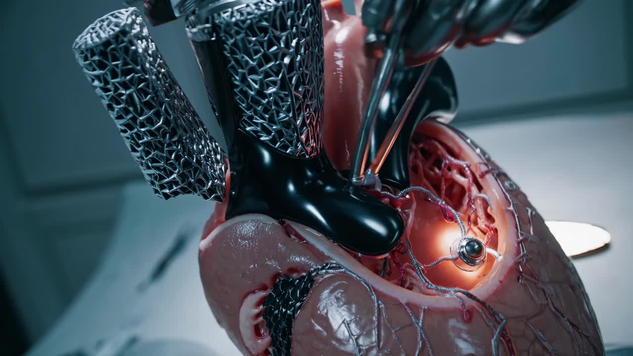 Robotic Heart Surgery Simulation