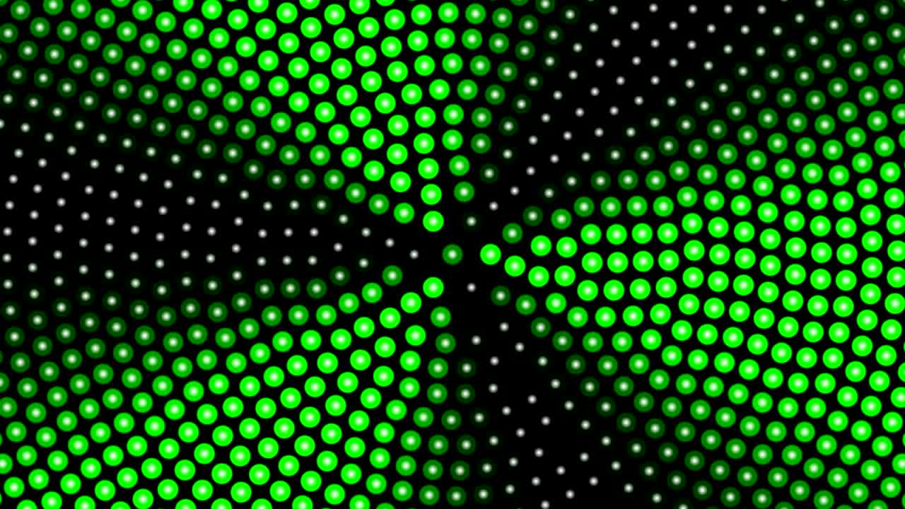 fondo abstracto con puntos rotativos de colores