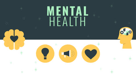 motion graphic of mental health instagram posts collection