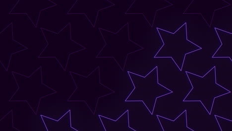 purple star pattern on dark background