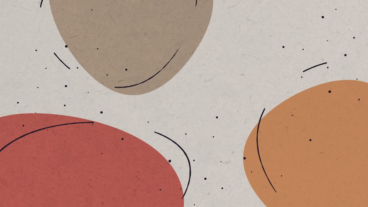 도들 패턴 애니메이션 배경