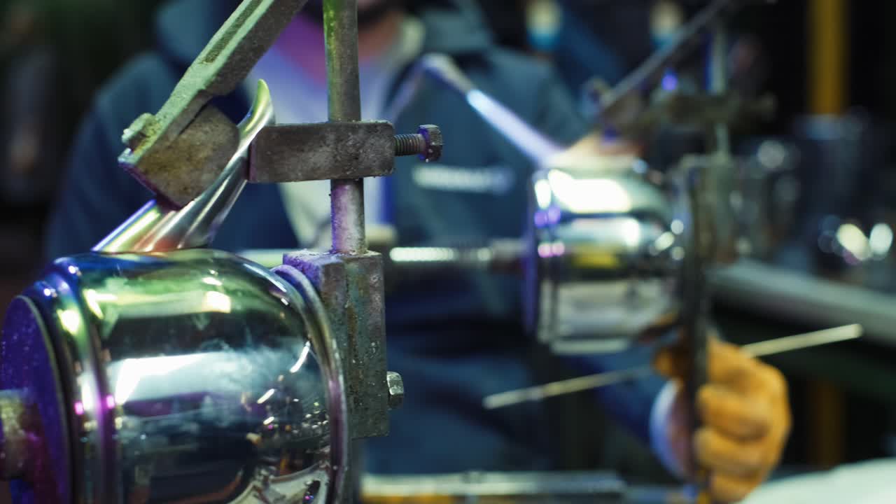 Green fire of welding pipe ,Fire caused by pipe welding,Green flame,Automatic Welding Machine,Pipe welding technology