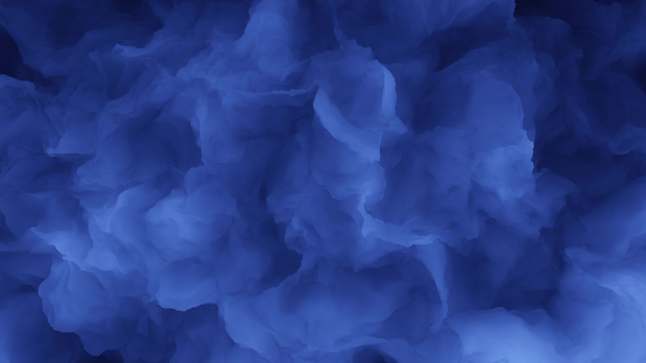 Motivo astratto di fumo su sfondo nero per web design e modelli 3D