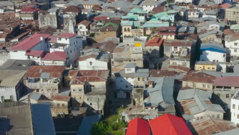 vista de la ciudad de piedra de zanzíbar hd recortada