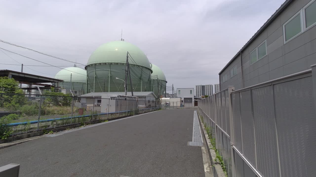 일본에서 가스 크, 도쿄 풍경 2022