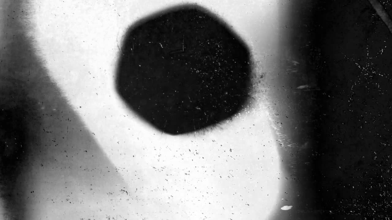 Abstracte Zwart-wit Filmkorrel en Lichtlek Overlay