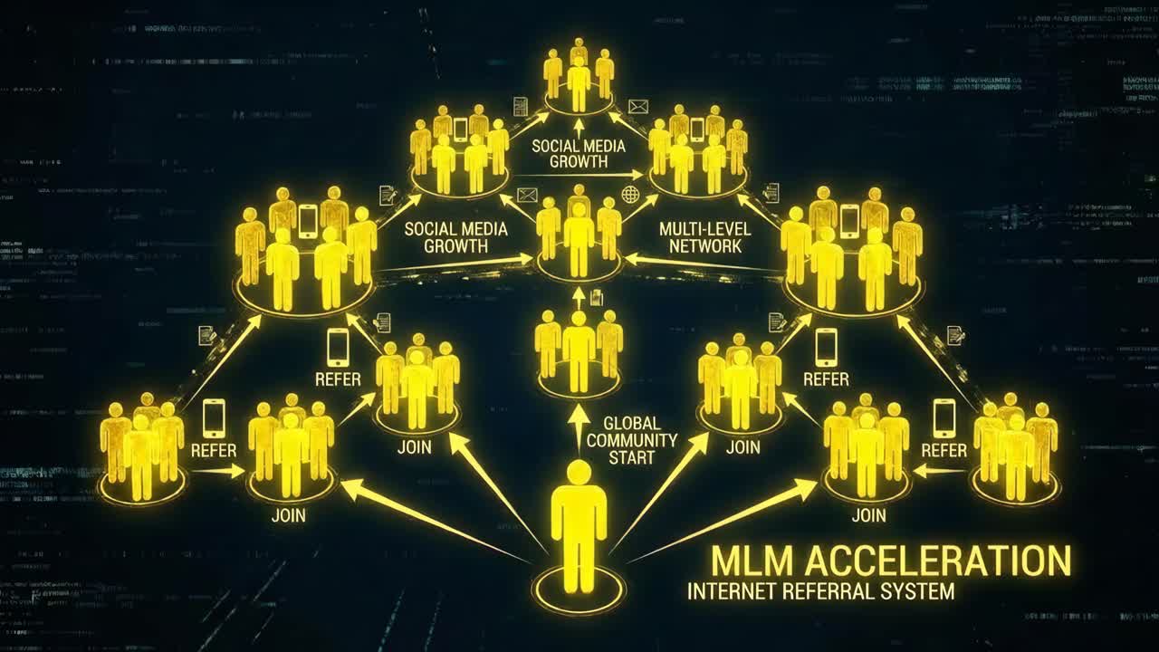 MLM Acceleration: An Internet Referral System