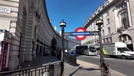 piccadilly circus underground station, london