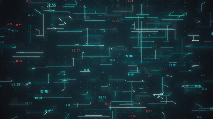 Abstract Technology Lines Animation