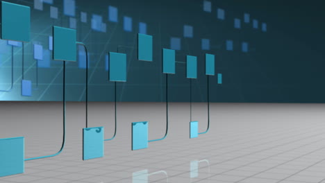 Digital network against a grid
