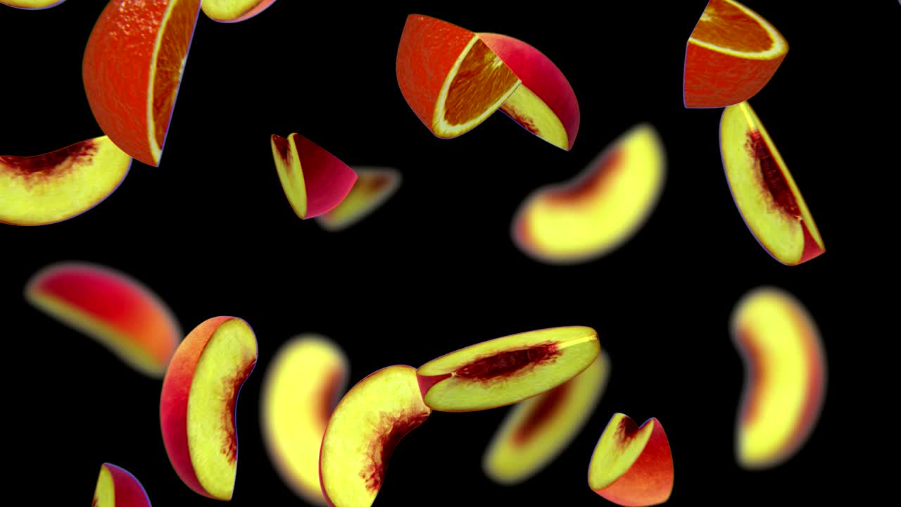 Lobules of fruits