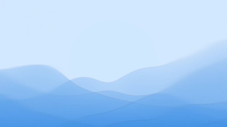 Abstract Blue Mountains Landscape