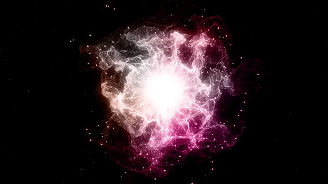 formas fantásticas abstractas fondo de animación