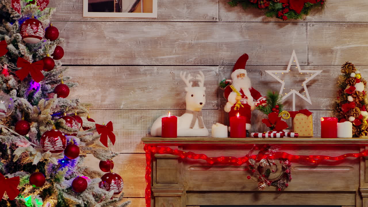 decoración tradicional de navidad para las vacaciones de invierno