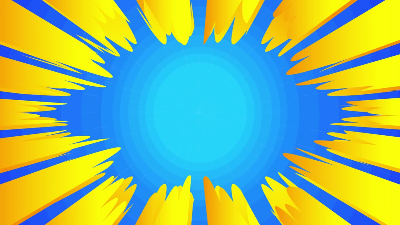 fondo cómico yendo hacia adelante y hacia atrás para su texto.