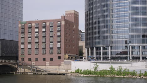 downtown river front of grand rapids, michigan