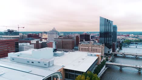 Aéreo-Grand-Rapids-Michigan-Ciudad