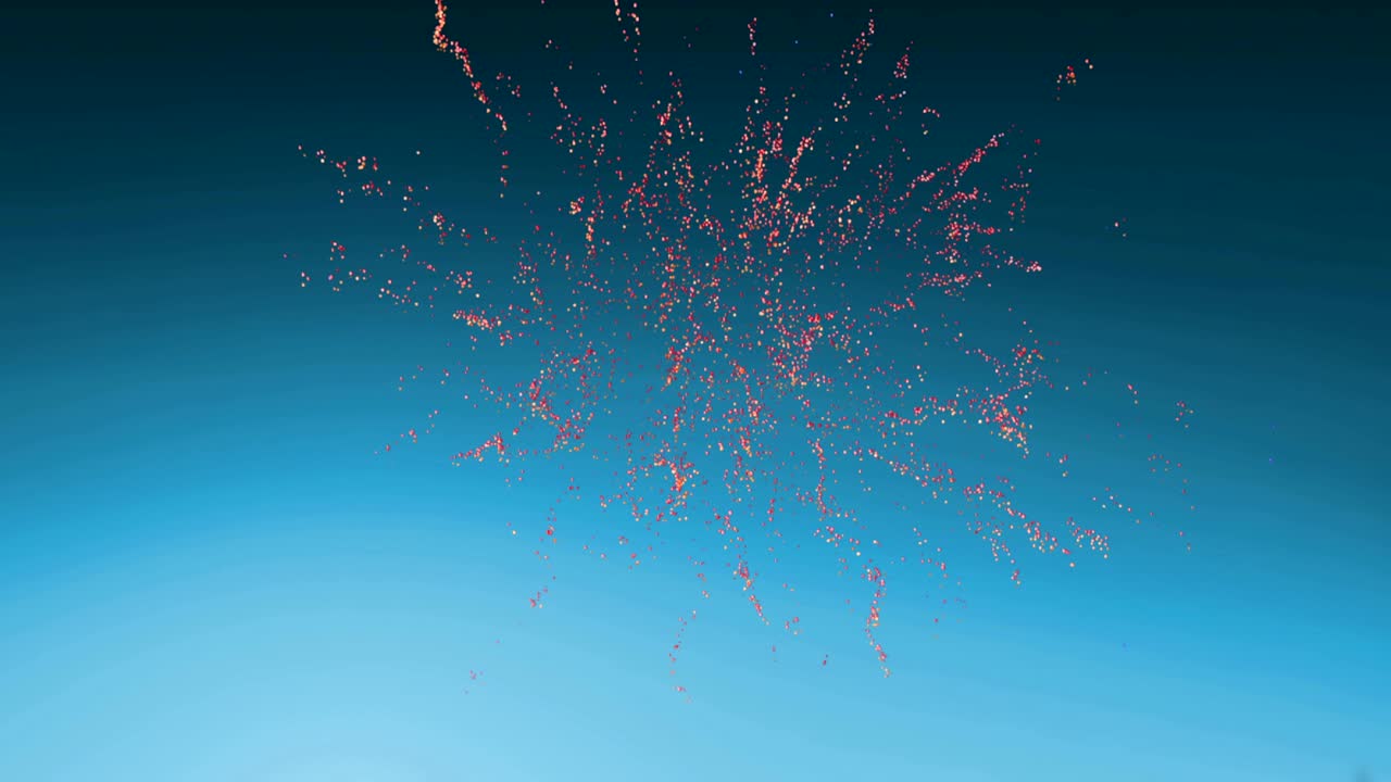 하늘에 불꽃놀이