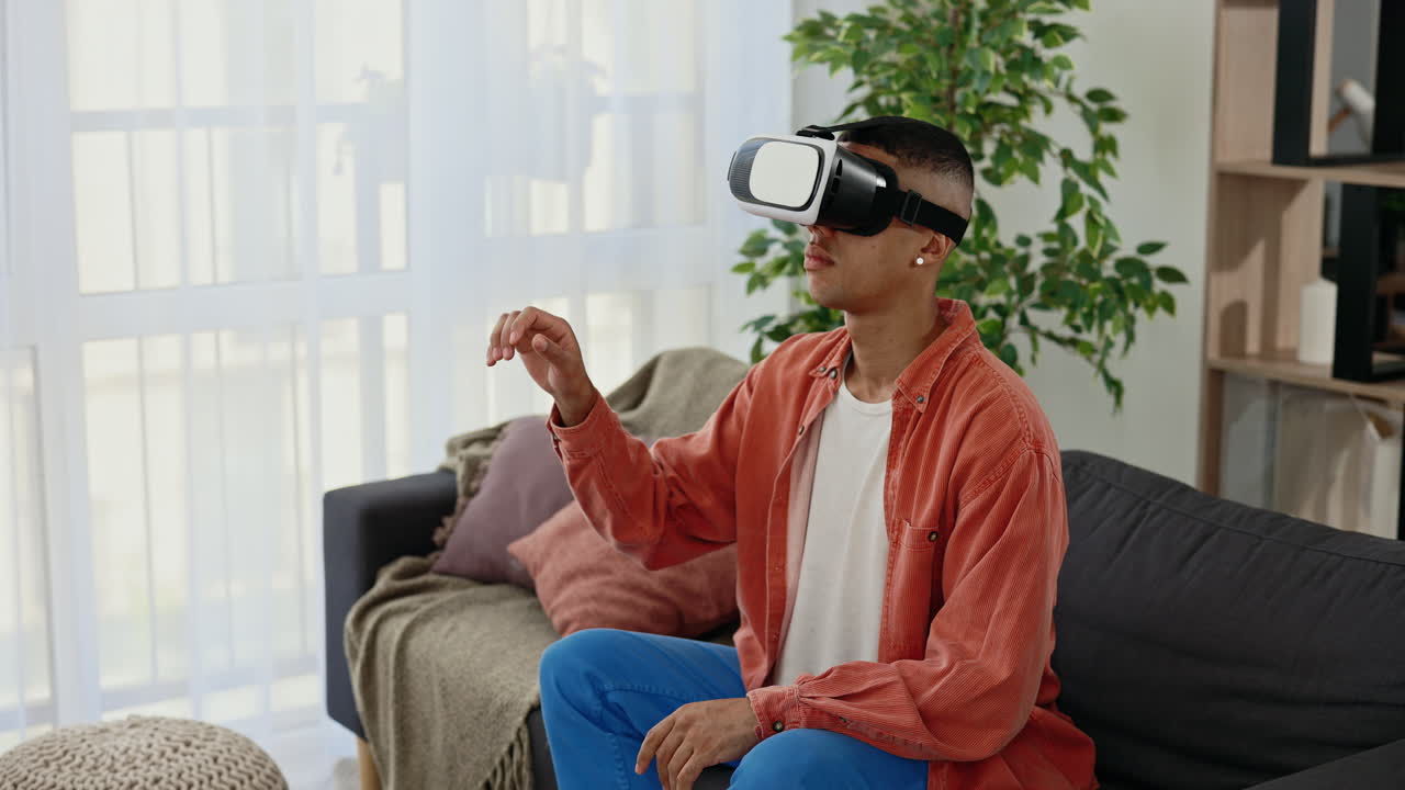 Person Experiencing Virtual Reality