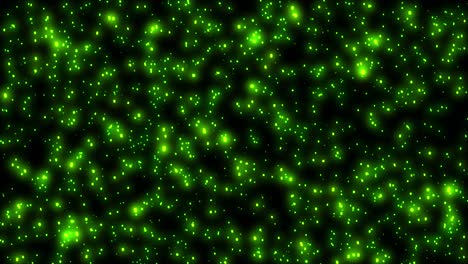 partículas brillantes animación de partículas gráficos de movimiento