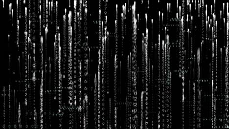 Animation-of-data-processing-on-black-background