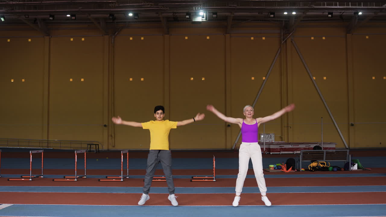 수석 여자와 소년 훈련