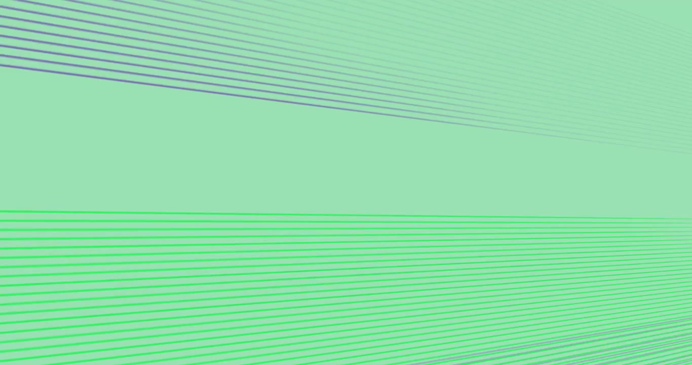Faint corner lines starting green purple bands sliding and fading on transparent bg showing shift