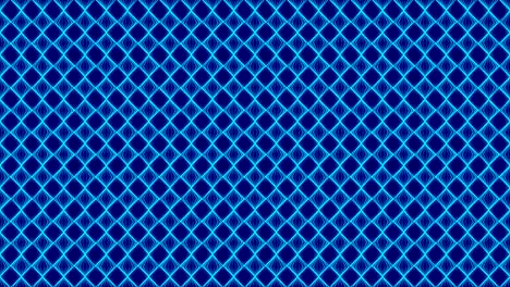 Abstract Line glowing right angle zigzag rotate moving illustration blue color on dark blue background seamless looping animation 4K with copy space
