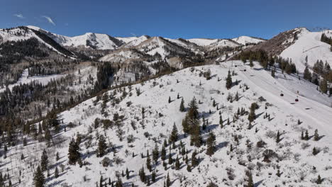 Park-City-Utah-Aerial-v-natural-scenery-shot