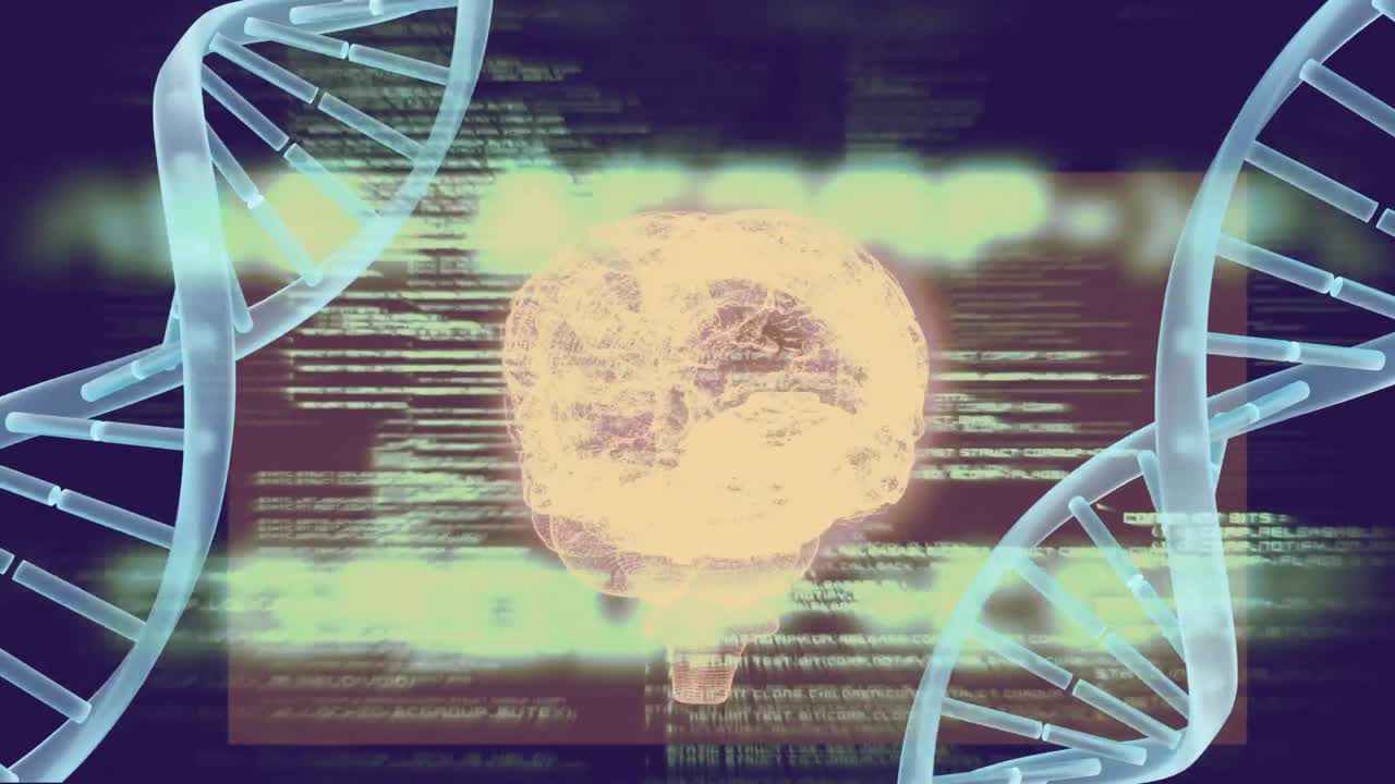 compuesto digital del código genético del cerebro