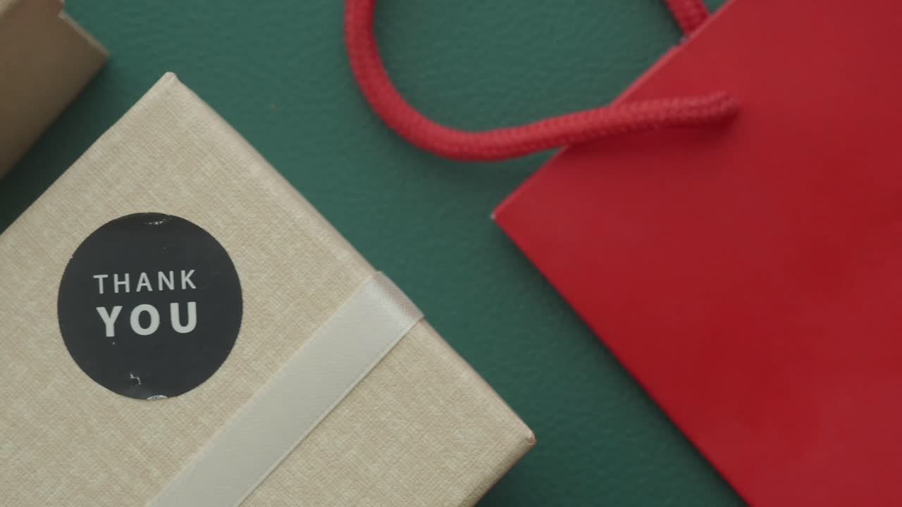 Thank you gift boxes