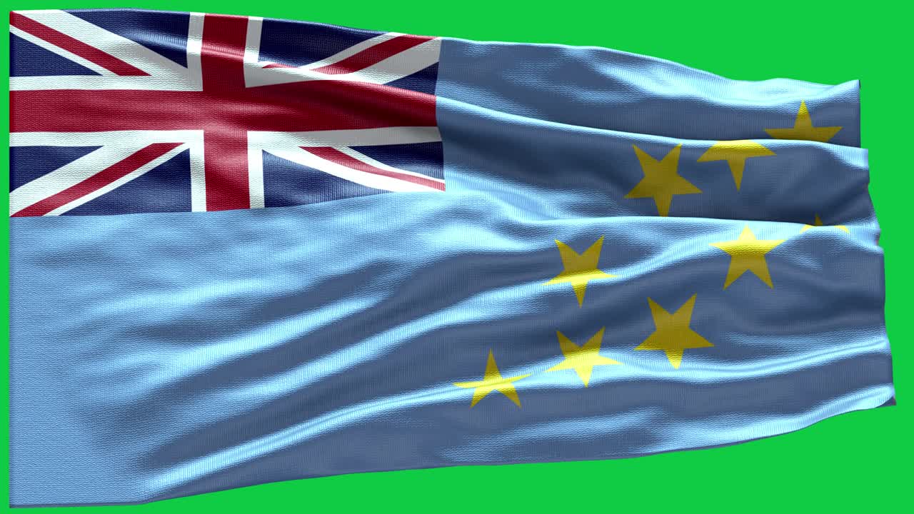 4k 매우 상세한 투발루의 발 - 투발루 발 높은 세부 사항 - 국가 발 투발루 파동 패턴 루프 가능한 요소