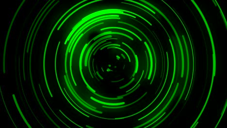 fondo animado en 3d, movimiento de la curva verde, distribución de la curvatura, transmisión de la señal, desbordamiento