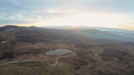 Aerial-drone-shot-of