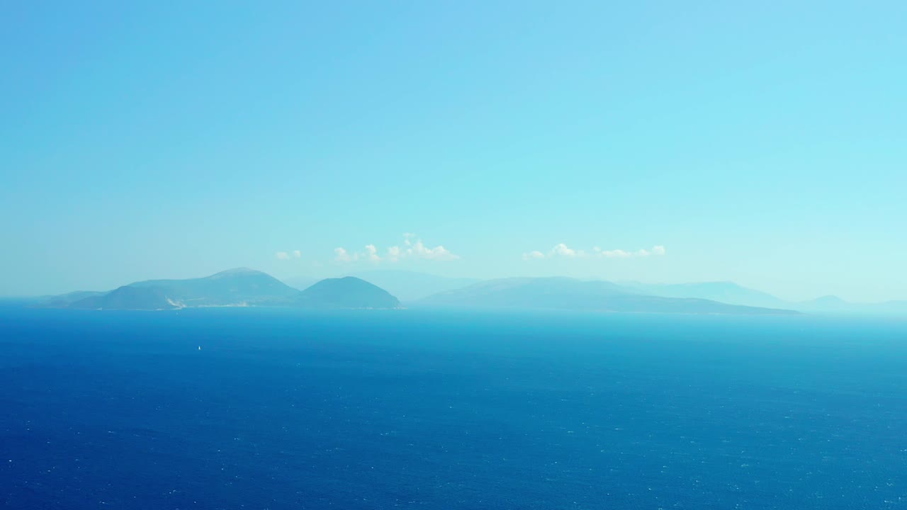 레프카다 항공에서 바라본 케팔로니아