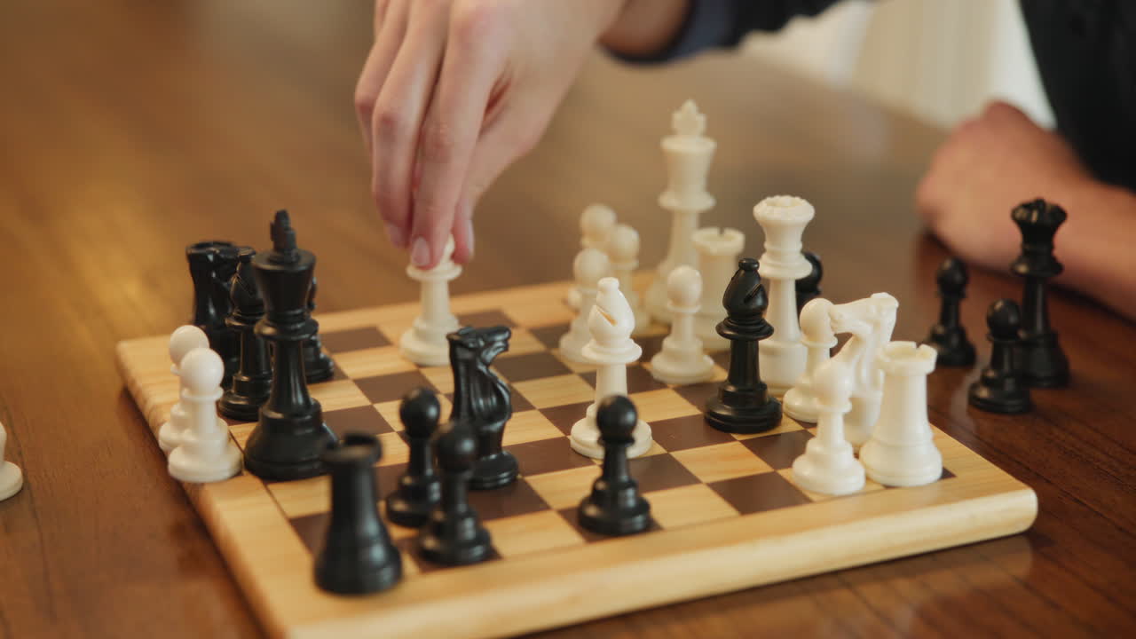 juego de ajedrez en curso