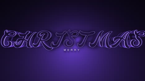 Dark-monochrome-Merry-Christmas-text-on-purple-gradient