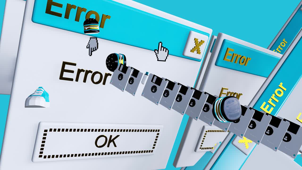 Minimal 3d art. Animated stylish objects in geometric design space. Trendy color combination, loop motion, 4k video.