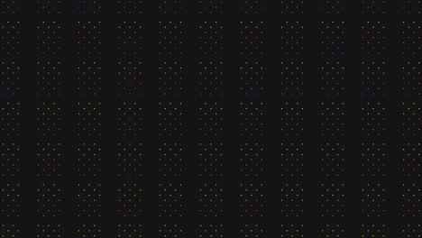 neon connected dots pattern in dark galaxy